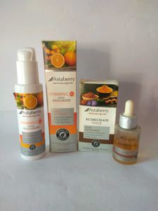 Astaberry Combo Moisturizer+ Kumkumadi Face Oil