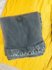 Grey Readymade Lehenga