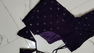 Purple Ethnic Skirt