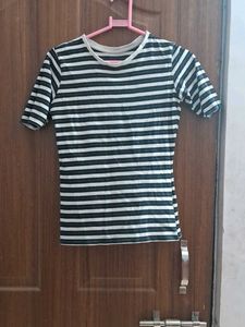 Zebra Print Shimmer Top