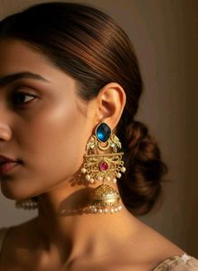 Kayan Jhumka Earrings