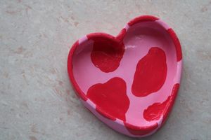 Heart Shaped Trinket Tray
