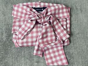 FAB ALLEY - Gingham Off-Shoulder Top
