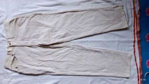 Off White Casual Fit Corduroy