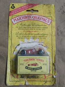 Vintage Matchbox Originals Lesney #52