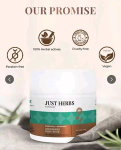 Just Herbs Nourishing Hair Mask Cream