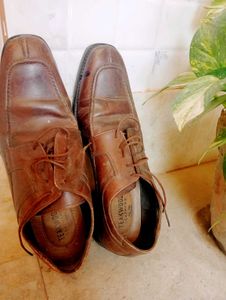 Teakwood Brown Shoes For Men