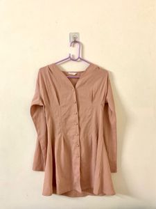 Berrylush Shirt Mini Dress