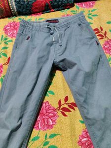 Gray Mango Jogger Pants