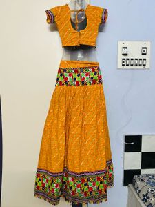 Festivals Embroidered Blouse &amp; Skirt Set