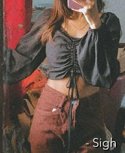 Stylish Ruched Crop Top