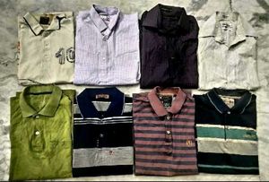 Combo Of 8 Cotton Men Shirts