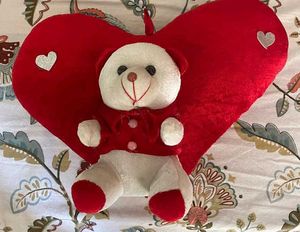 Heart Teddy Hanging