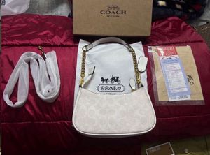 Coach White Bag