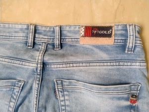 7F7 Gold Denim Jeans