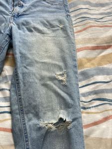 H&amp;M jeans (ripped and washed off look)
