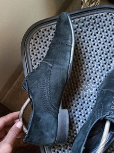 Genuine Suede Leather Derby Shoes