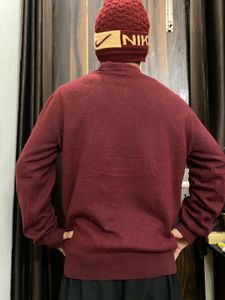 A Red Carter Balanche Sweater