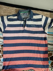 Striped Polo T-Shirt