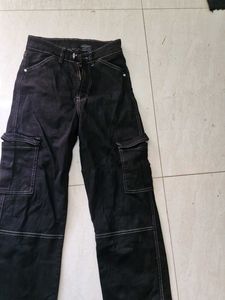 Black Cargo Pants
