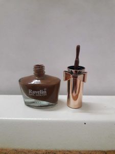 Artificial False Eyelashes And Nail Polish