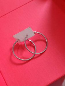 Silver Hoop Earrings