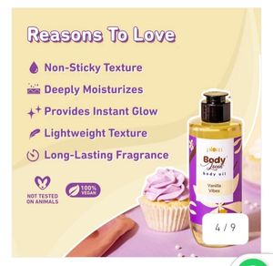 Plum Body Oil - VANILLA VIBES (200 ml)