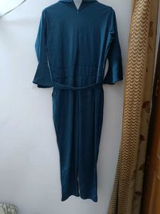 Teal Green Stylish Jumpsuit