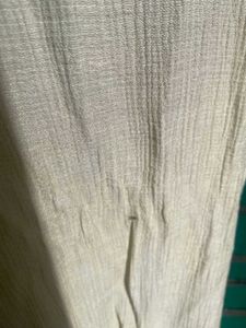 Beige Linen Muslin Top