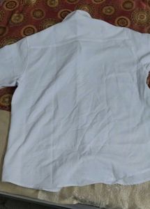 Men's White Casual Shirt