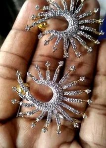 Stone Work Earring