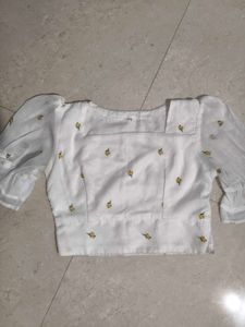 Floral Puff Sleeve Top