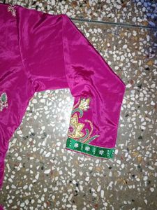 Rose Silk Suit