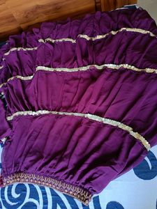 Heavy Wine Colour Lehenga