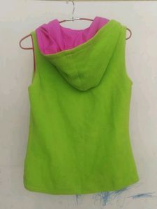 Dual Side Half Jacket For Women