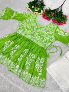 Summer Type Kurti Plazo Set