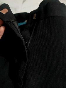 Stylish Black Flared Pants