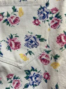 Floral Print Jeans..!