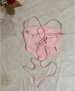 Tie Details H&amp;M Top