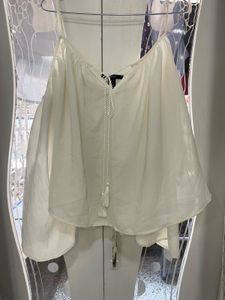 Off-Shoulder Blouse By Forever 21 In M/L