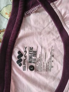 Two-Tone Casual T-Shirt