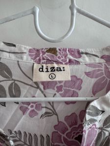 Floral Print Kurta