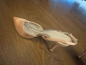 Charles &amp; Keith Blush Heels Embellished