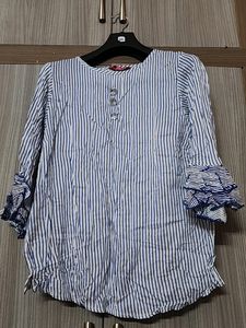 White Western Wear Top