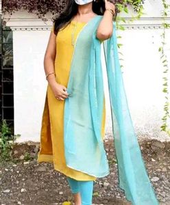 Elegant Yellow Kurta