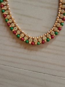 Green Beads Chain