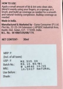 Blue Heaven BB &amp; Tint SPF 50