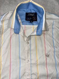 Striped Like7 Shirt