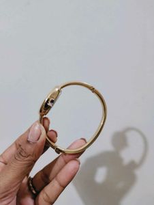 y2k Gold Bangle Watch