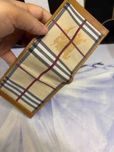 Burberry Check Bi-fold Wallet